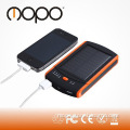Dual USB output solar power bank,for all 5v devices.